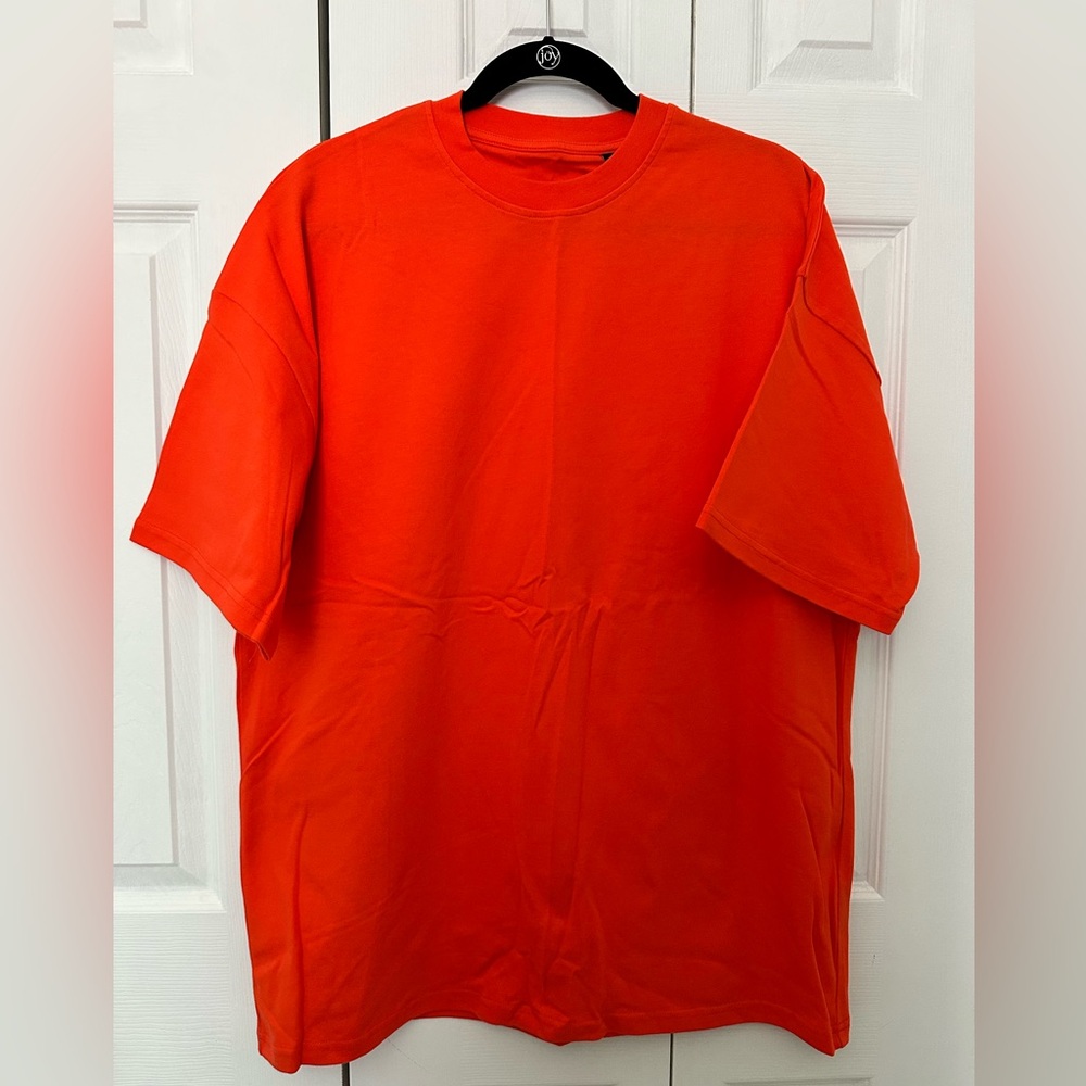 RUE PORTER- NWT Mens Orange Ultra Luxury T-Shirt Various sizes